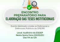 Mini curso de teses jurídicas da Defensoria  Pública do Estado de Roraima